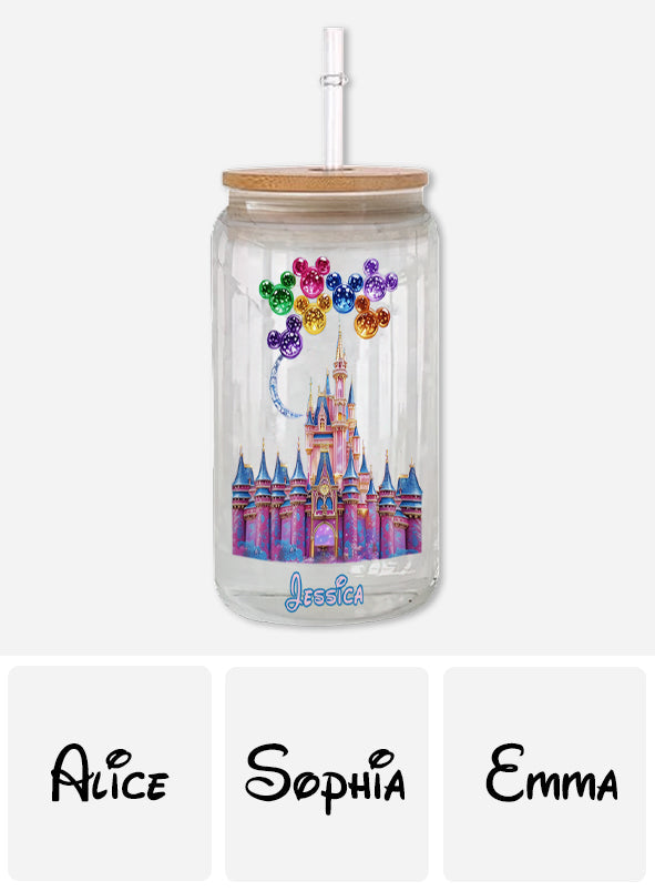 Magical Castle - Personalized Mouse Can Glass