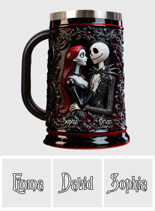 Till Death Do Us Part - Personalized Nightmare Beer Stein