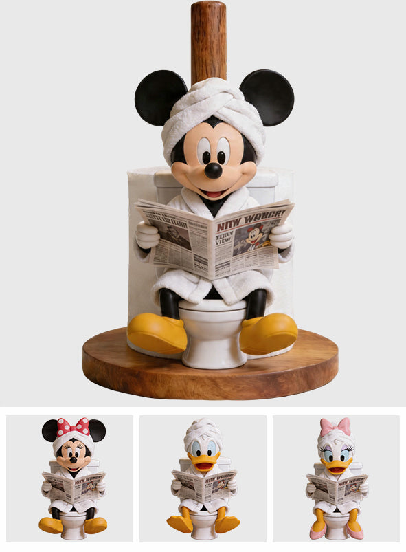 Cartoon Mouse Lovers Gift - Personalized Mouse Paper Towel Stand
