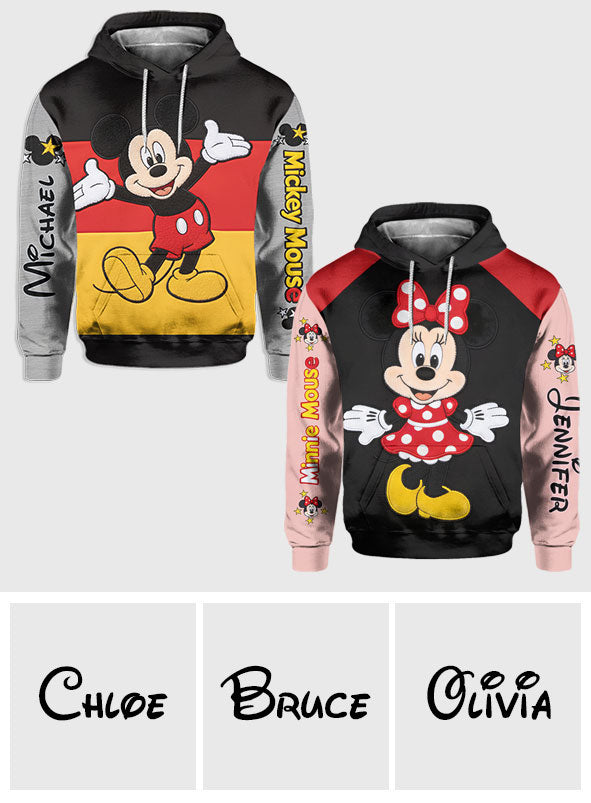 Big Ears Mouse - Personalized Mouse Hoodie and Leggings