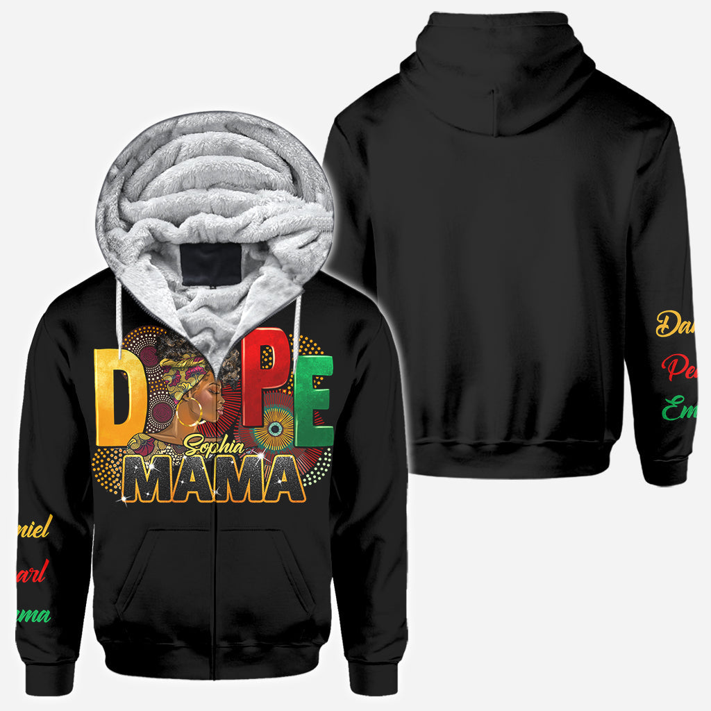 Dope Mama - Personalized African American All Over Shirt
