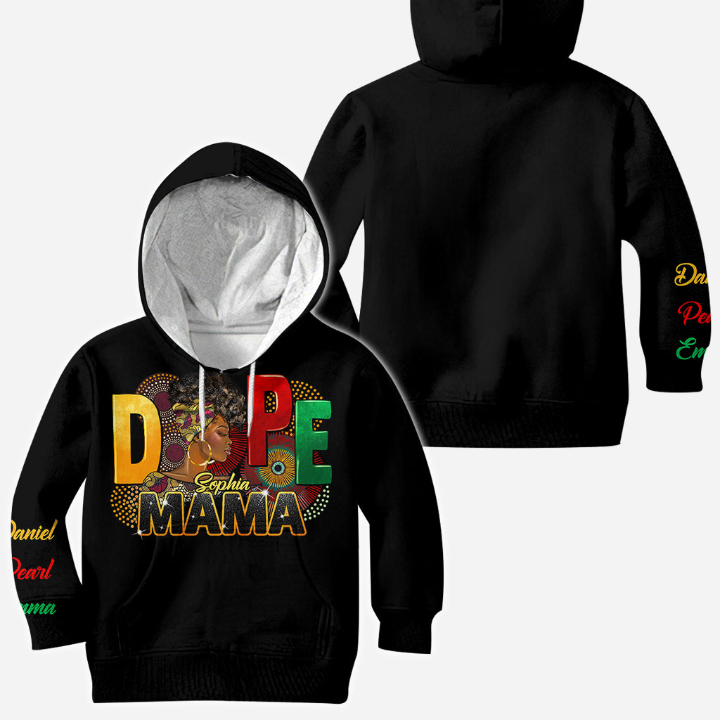 Dope Mama - Personalized African American All Over Shirt