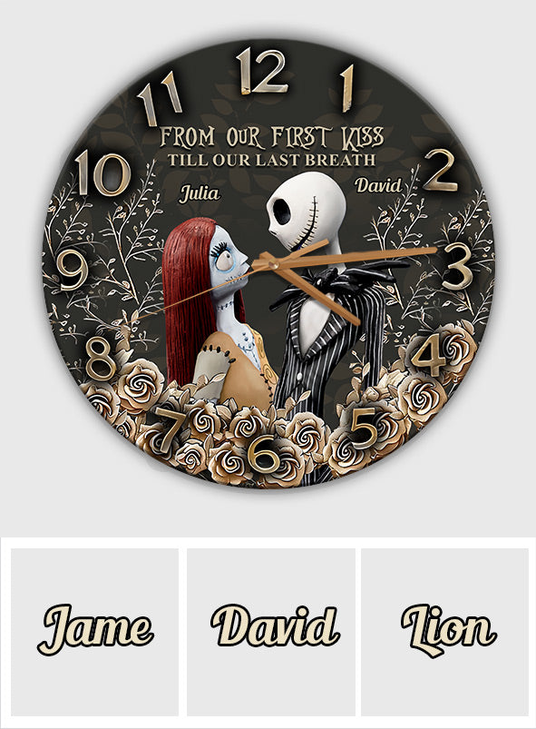 I See Your Scars - Personalized Nightmare Wall Clock