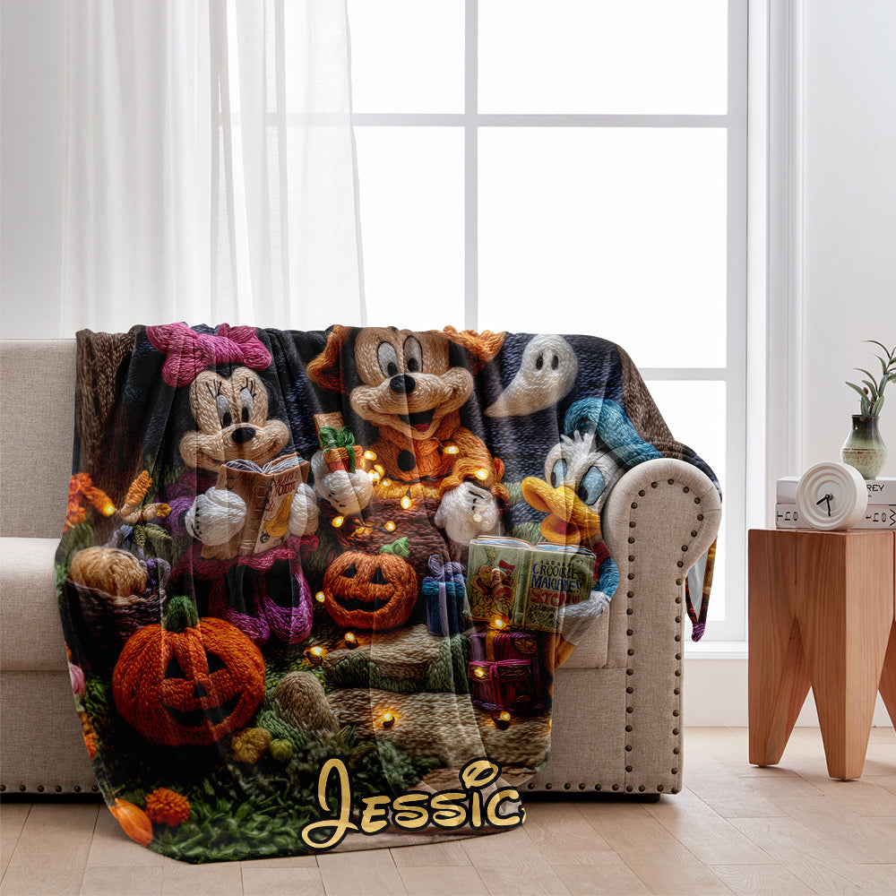 Magic Land - Personalized Mouse Blanket