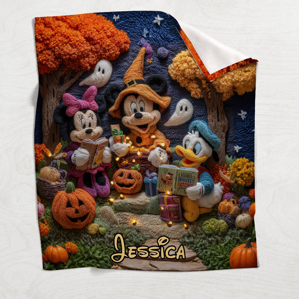 Magic Land - Personalized Mouse Blanket