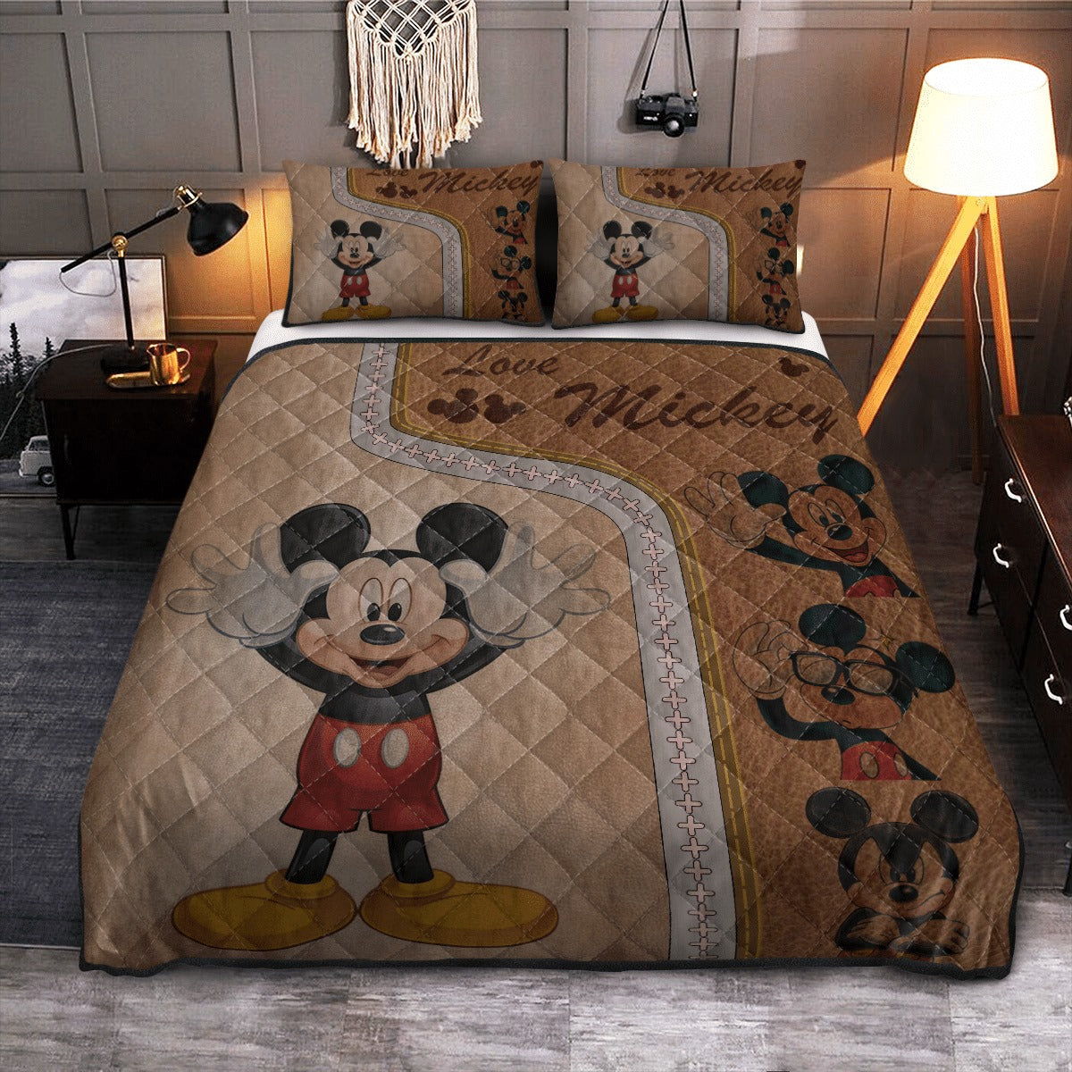 Love Mouse Mouse Quilt Set