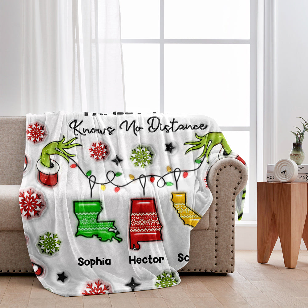 Family Love - Personalized Family Blanket