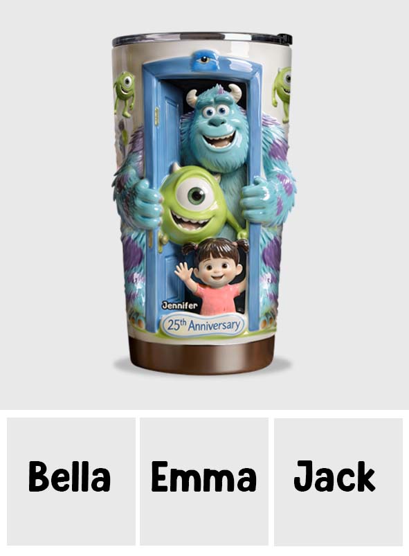 25th Anniversary - Personalized Mouse Tumbler