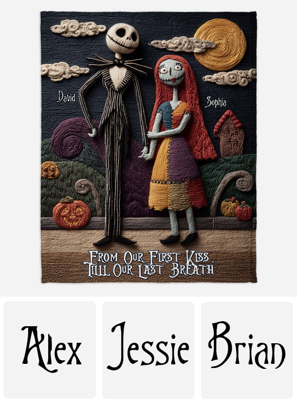 From Our First Kiss - Personalized Nightmare Blanket