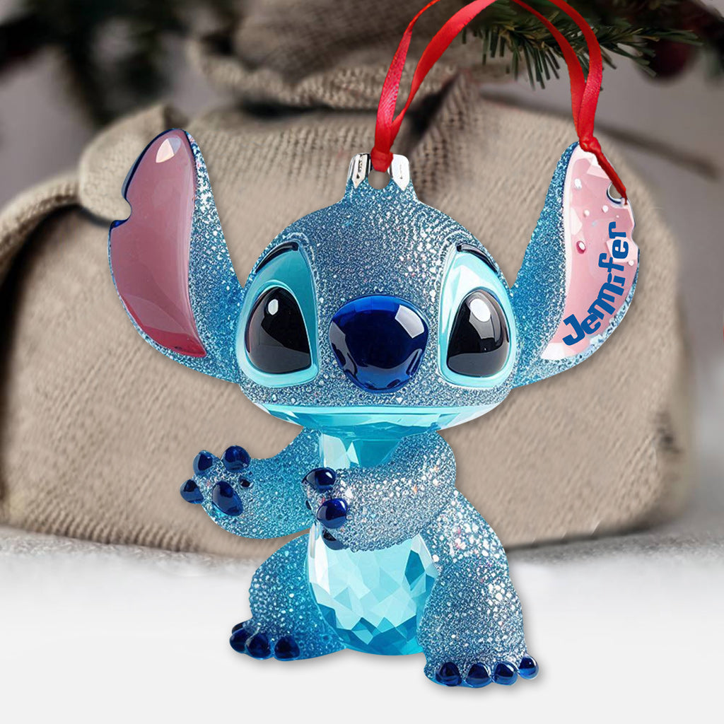 Merry Stitchmas - Personalized Ohana Ornament