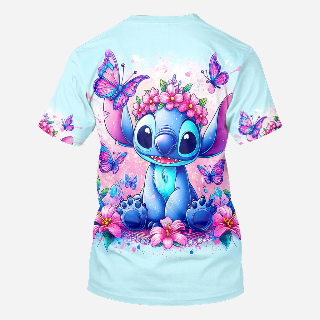 Cute Monster - Personalized Ohana All Over Shirt