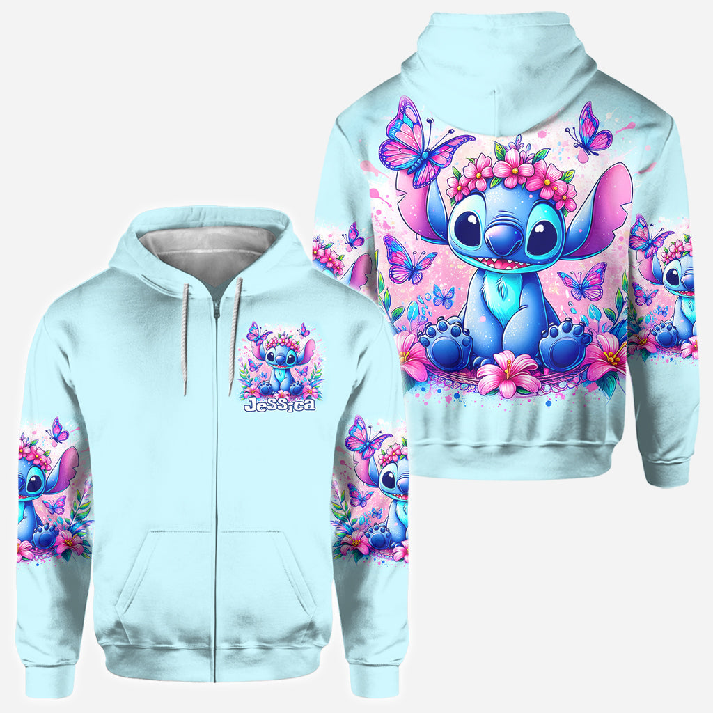 Cute Monster - Personalized Ohana All Over Shirt