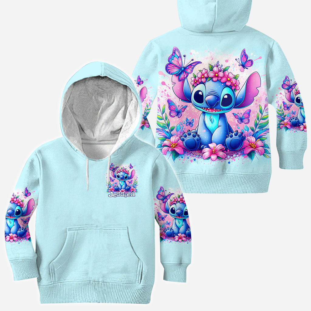 Cute Monster - Personalized Ohana All Over Shirt