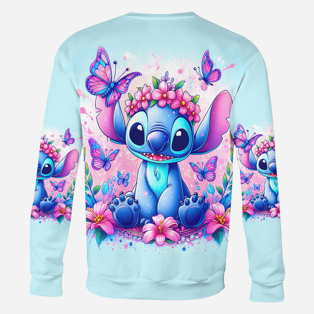 Cute Monster - Personalized Ohana All Over Shirt
