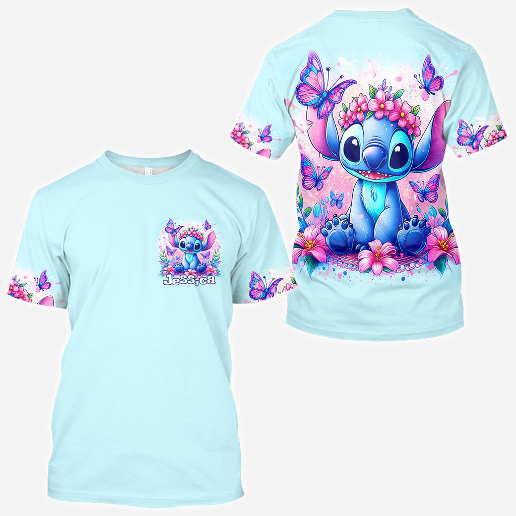 Cute Monster - Personalized Ohana All Over Shirt
