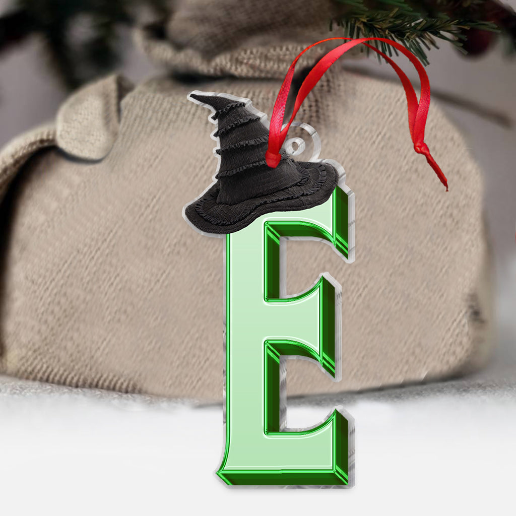 Any Letter Wicked - Personalized Witch Ornament