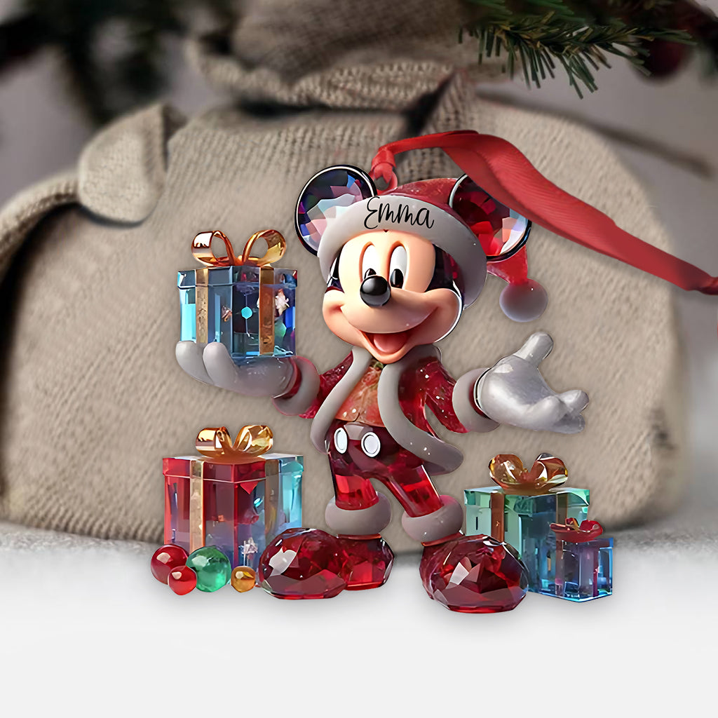 Christmas Is Coming To Mousetown - Personalized Mouse Ornament
