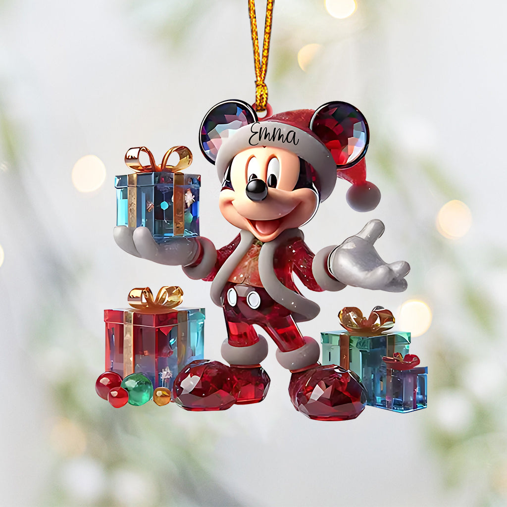 Christmas Is Coming To Mousetown - Personalized Mouse Ornament