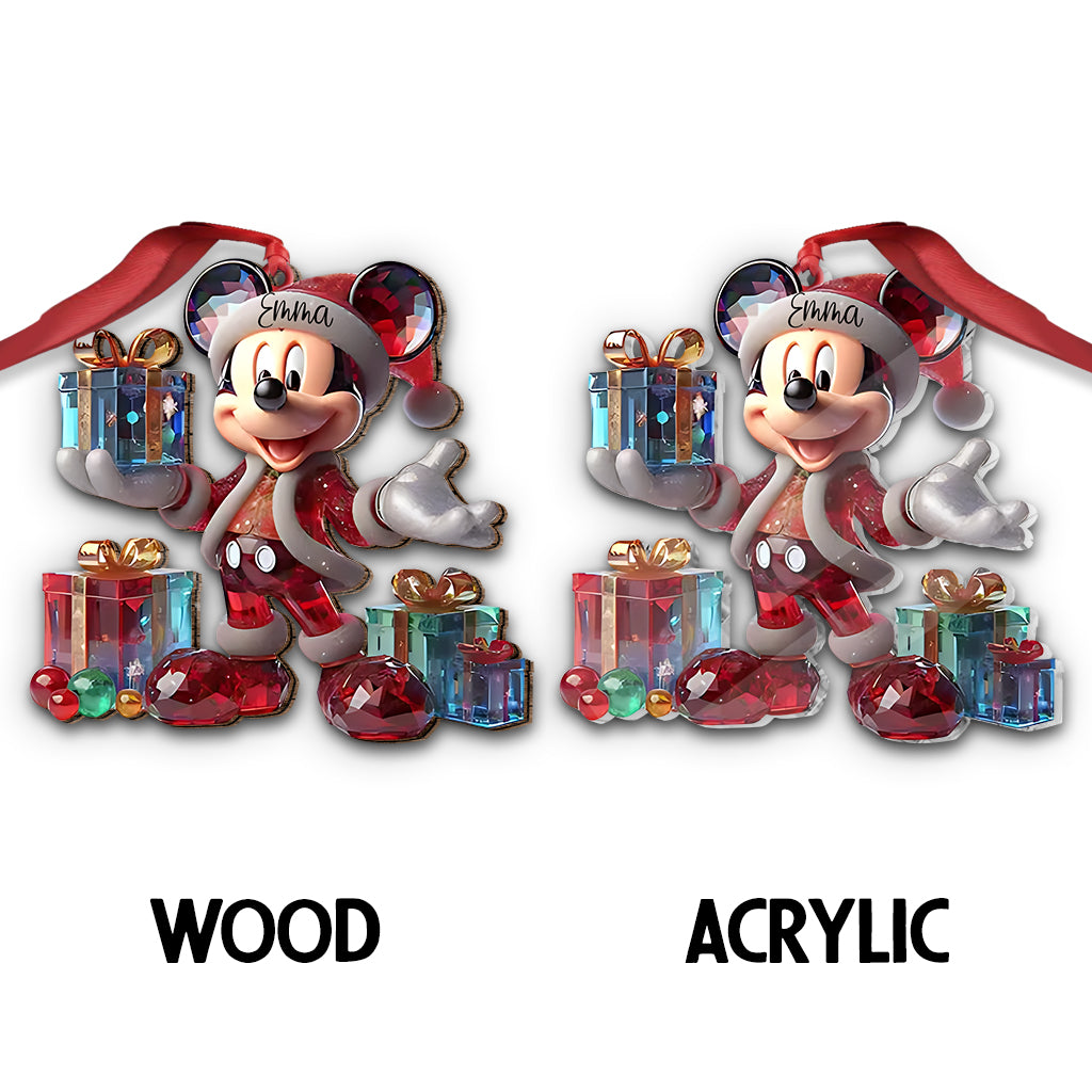 Christmas Is Coming To Mousetown - Personalized Mouse Ornament