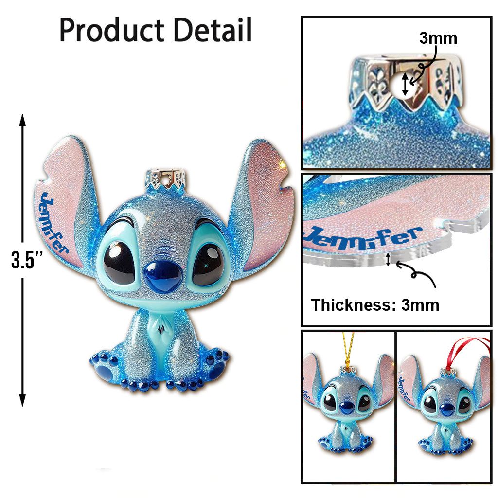 Ohana Means Family - Personalized Ohana Ornament
