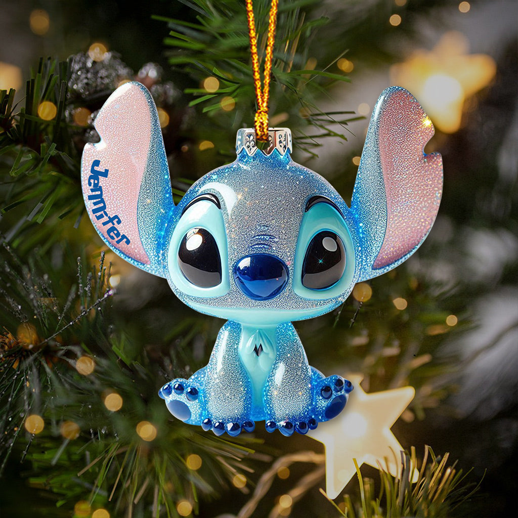 Ohana Means Family - Personalized Ohana Ornament