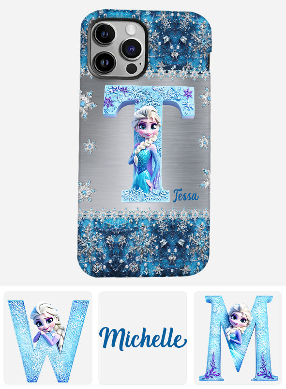 Snowflake Princess - Personalized Full Print Phone Case