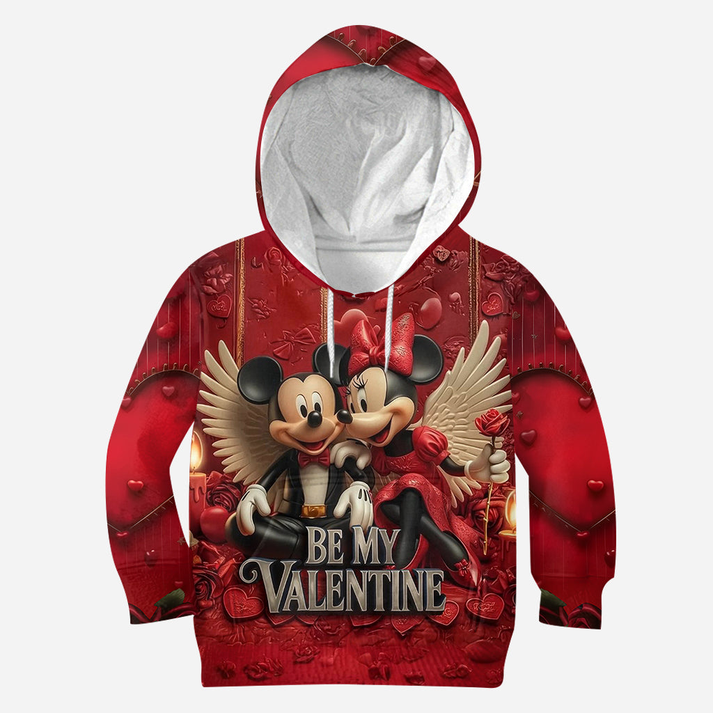 Be My Valentine - Personalized Mouse All Over Shirt