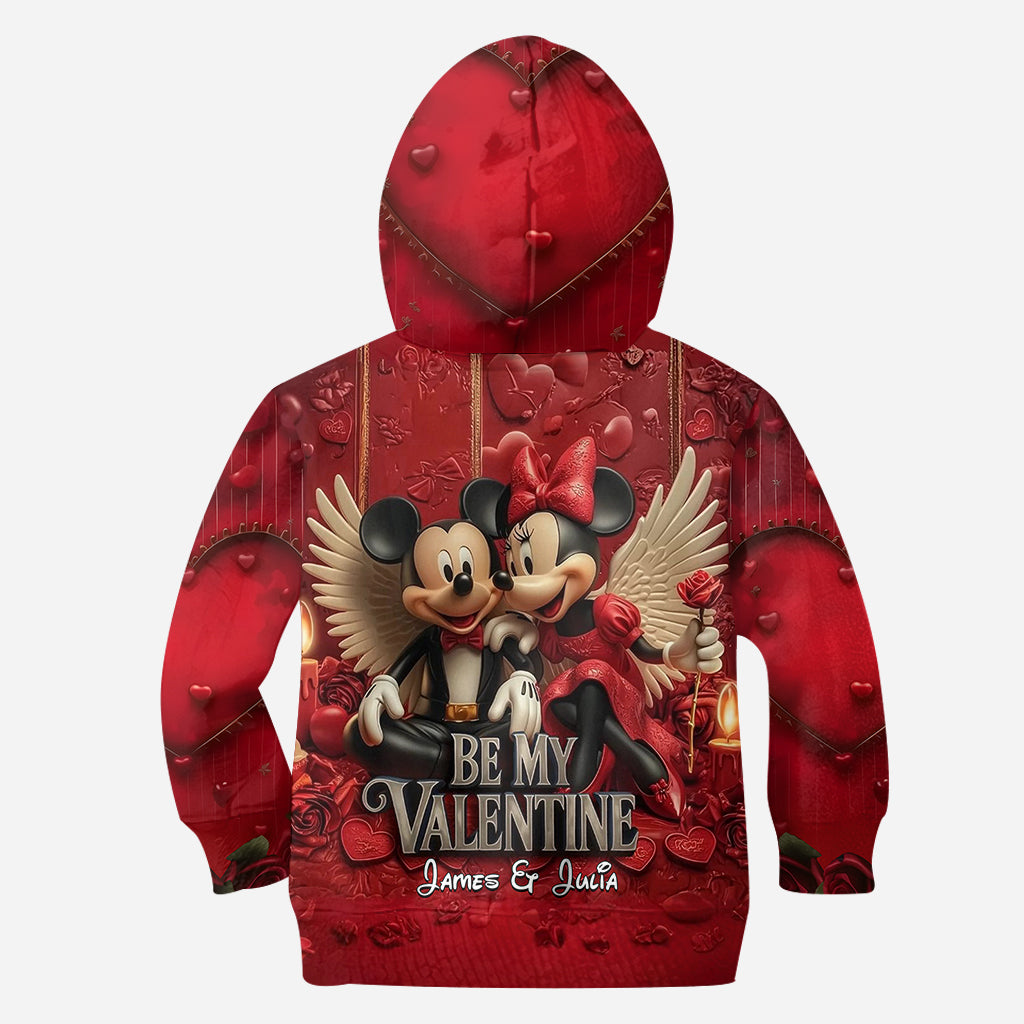 Be My Valentine - Personalized Mouse All Over Shirt