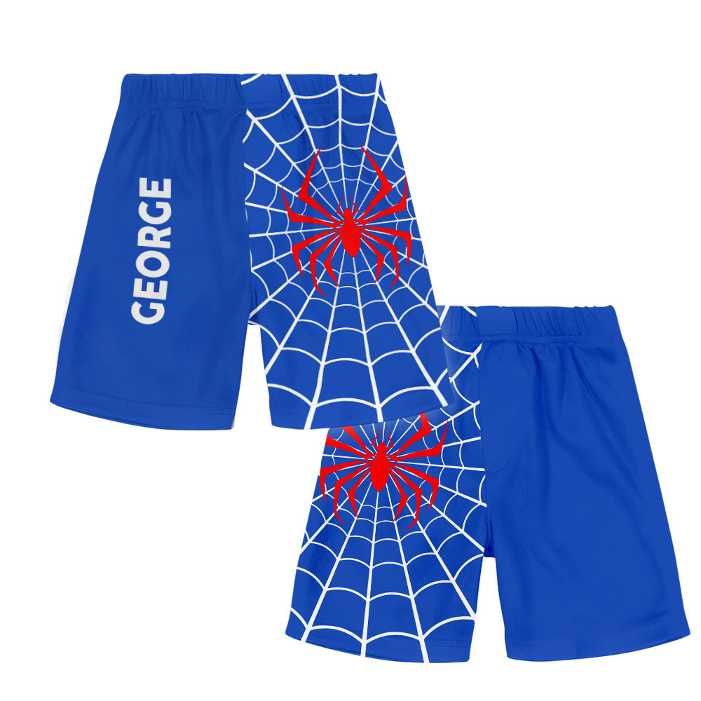 Cool Spider Alphabet - Personalized Kid T-shirt & Shorts