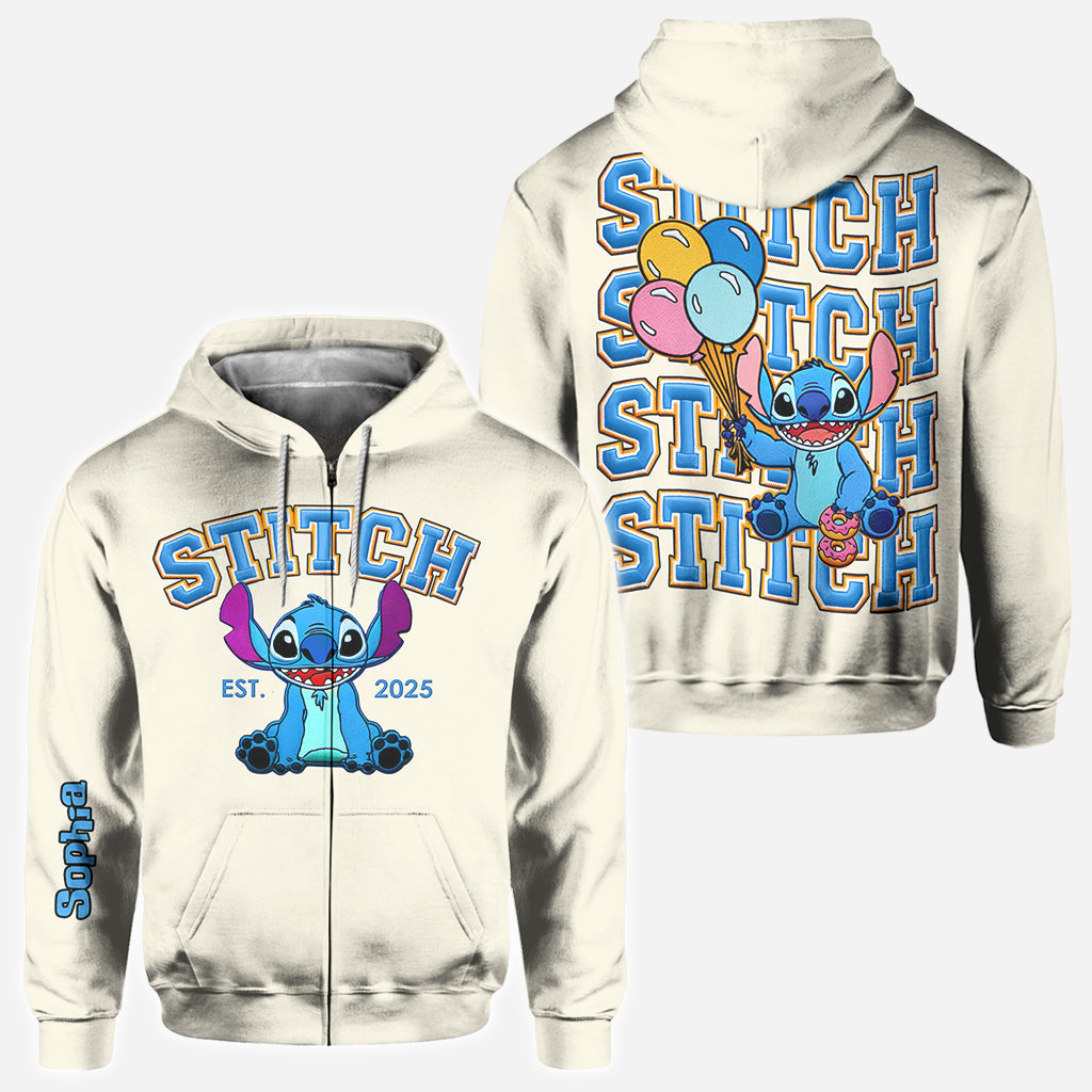 Blue Monsters - Personalized Ohana All Over Shirt