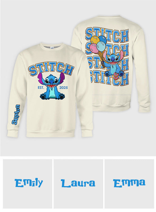 Blue Monsters - Personalized Ohana All Over Shirt