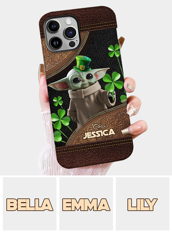 Lucky Shamrock - Personalized The Force Full Print Phone Case