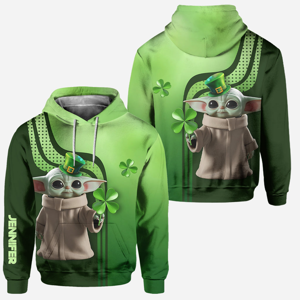 Lucky Shamrock - Personalized The Force Hoodie and Leggings