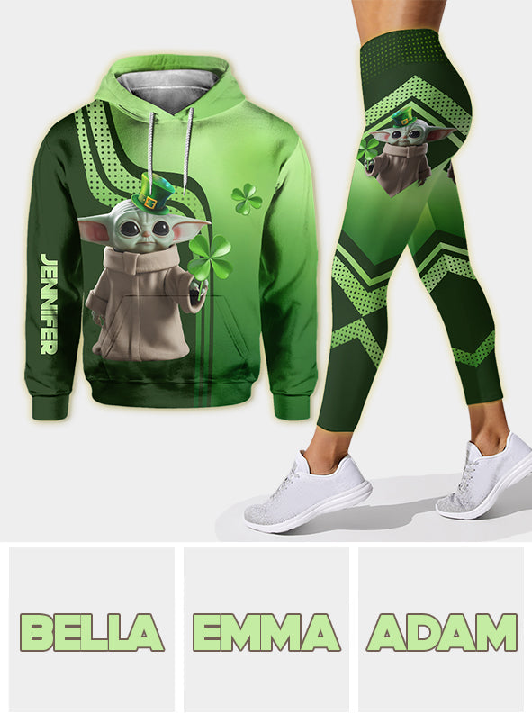 Lucky Shamrock - Personalized The Force Hoodie and Leggings