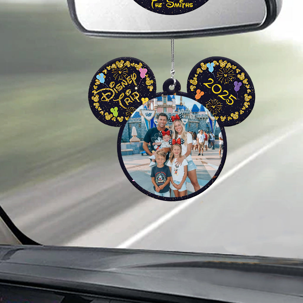 Magical Trip Any Photo - Personalized Mouse Car Ornament