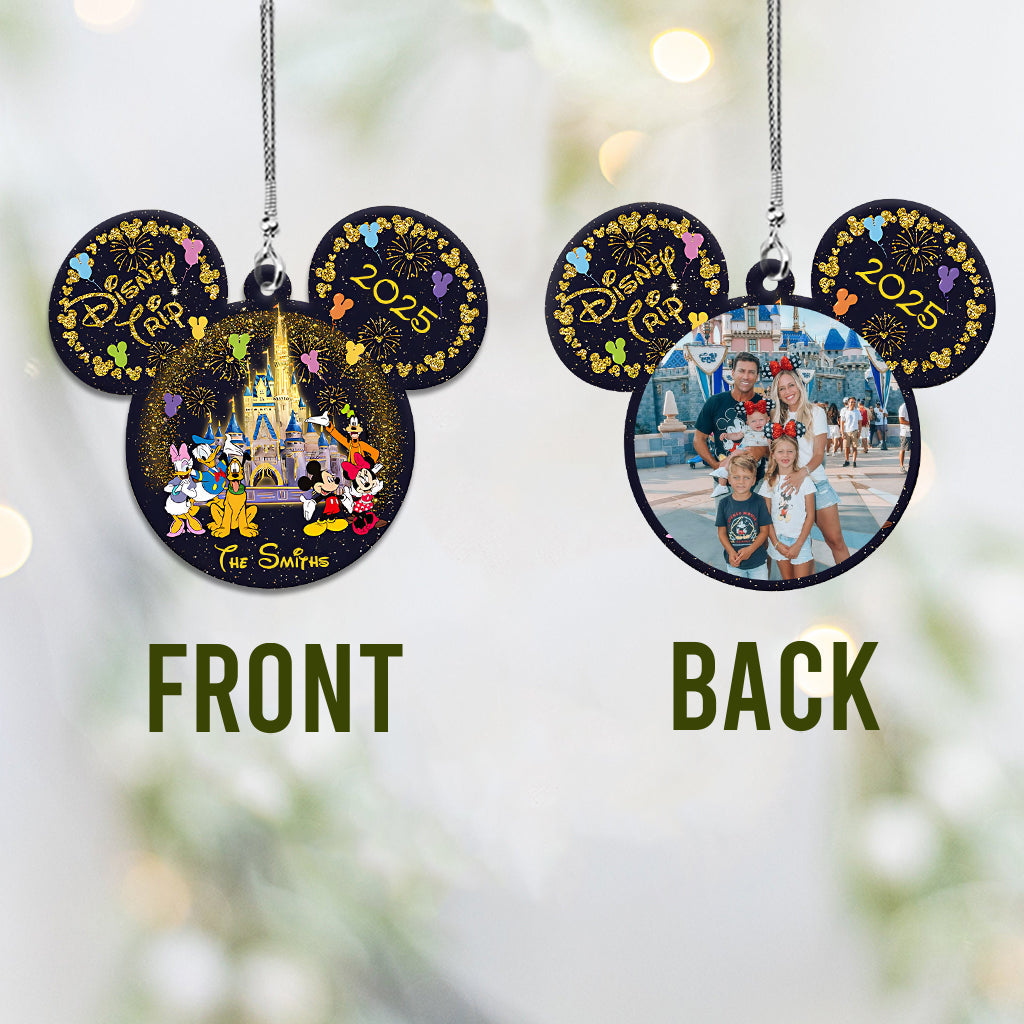 Magical Trip Any Photo - Personalized Mouse Car Ornament