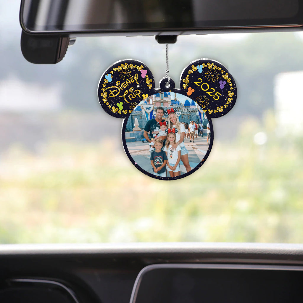Magical Trip Any Photo - Personalized Mouse Car Ornament