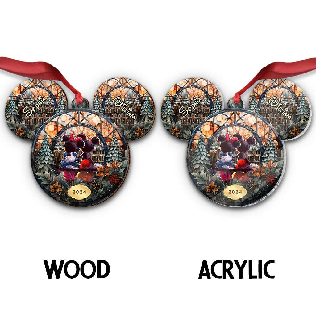 You & Me This Christmas - Personalized Mouse Ornament