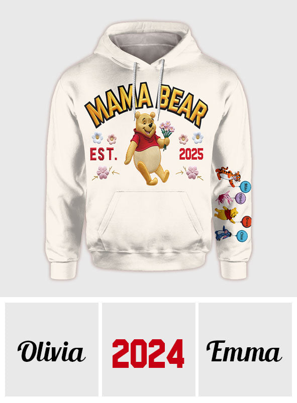 Mama Bear - Personalized Mother All Over Shirt