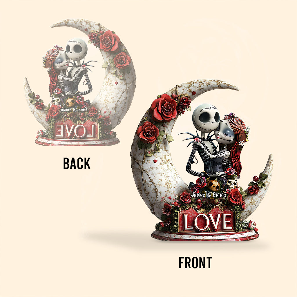 Til Death Do Us Part - Personalized Nightmare Custom Shaped Acrylic Plaque