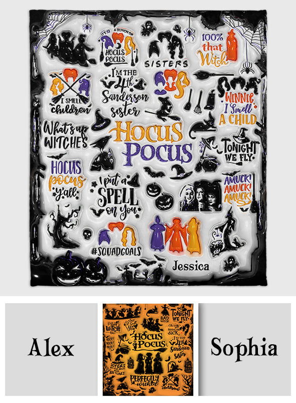 Witch Blanket - Personalized Three Witches Blanket