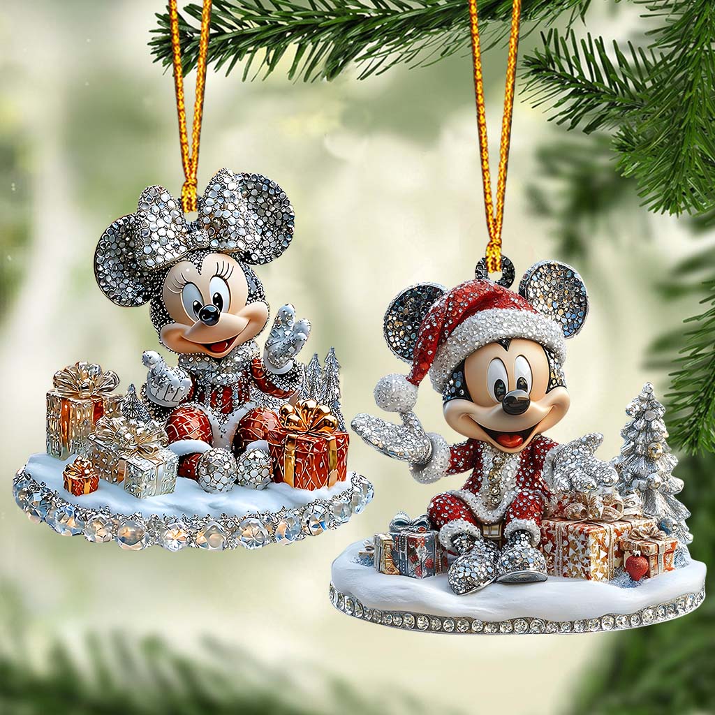 Perfect Holiday - Personalized Mouse Ornament