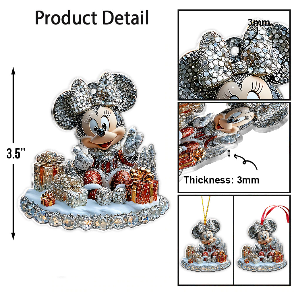 Perfect Holiday - Personalized Mouse Ornament