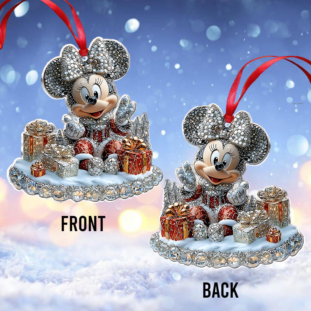Perfect Holiday - Personalized Mouse Ornament