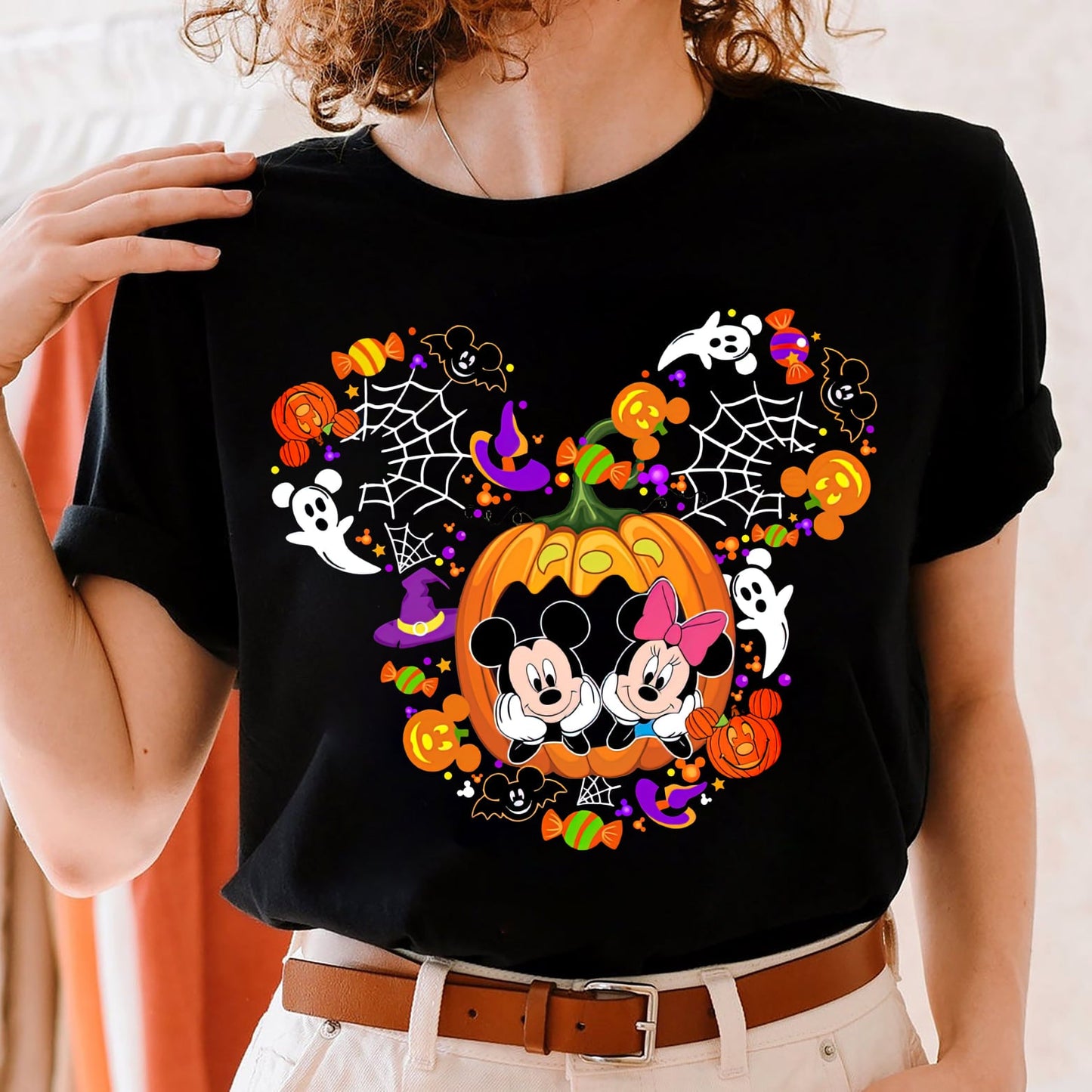 Happy Halloween Mouse T-shirt and Hoodie 0823