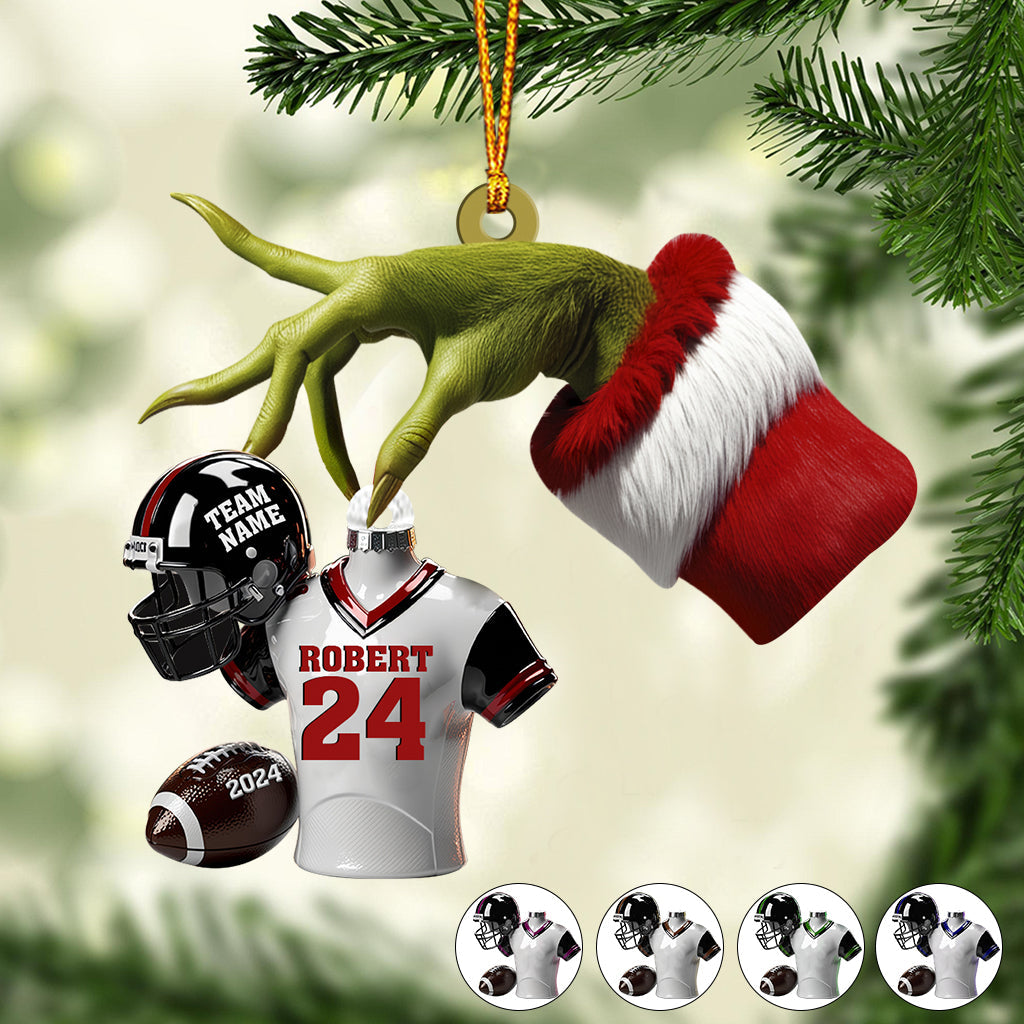 Great Team - Personalized Football Ornament