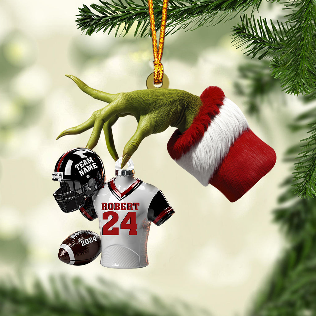 Great Team - Personalized Football Ornament