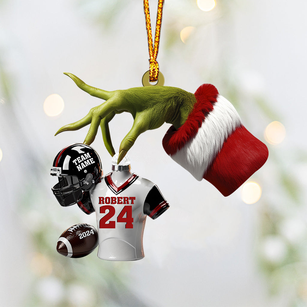 Great Team - Personalized Football Ornament