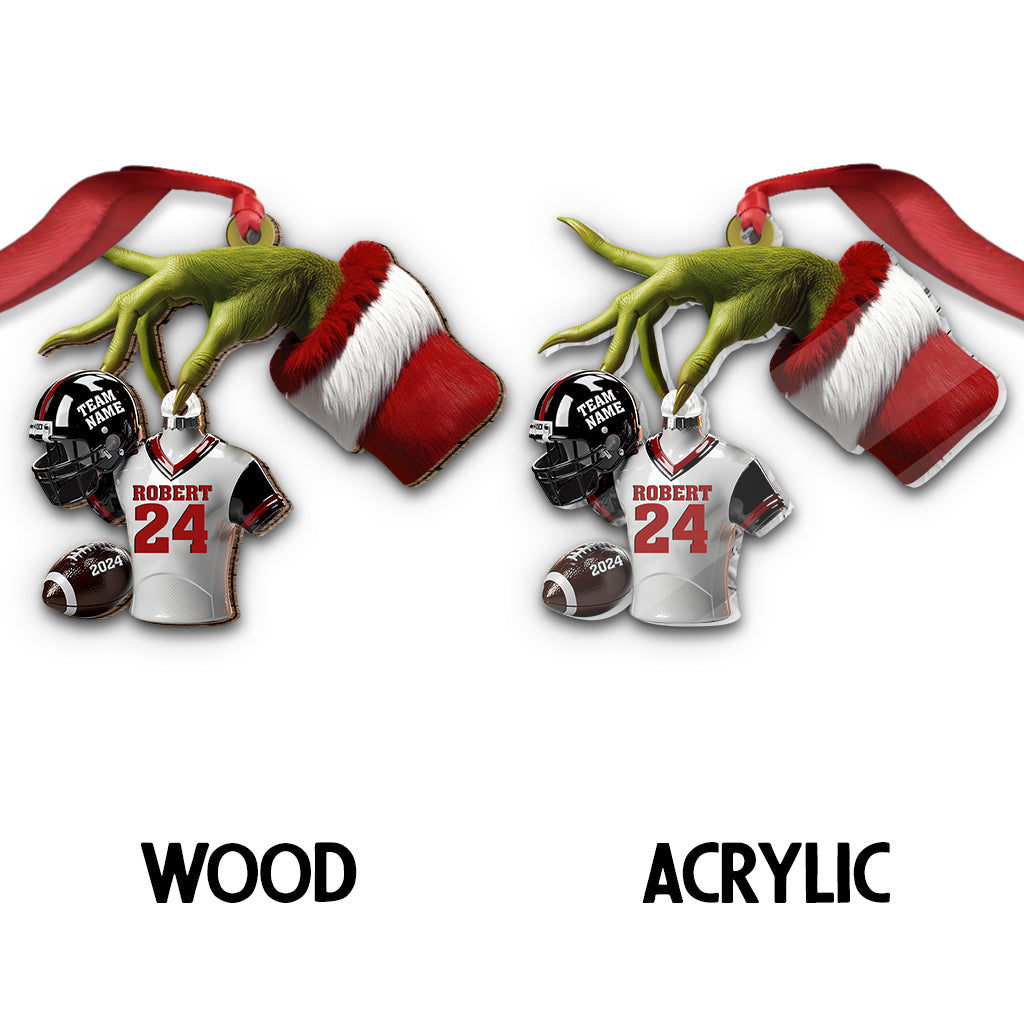 Great Team - Personalized Football Ornament