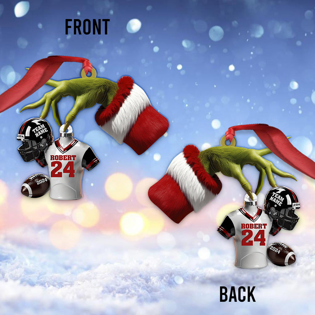 Great Team - Personalized Football Ornament